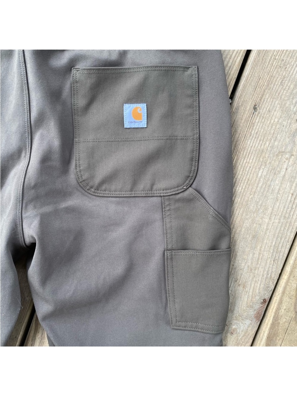 Carhartt Force Utility Knit Legging Dark Coffee L 12 14 - Picture 6 of 12